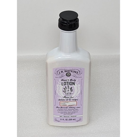 J.R. Watkins Natural Hand & Body Lotion Lavender 11 oz - Picture 1 of 1